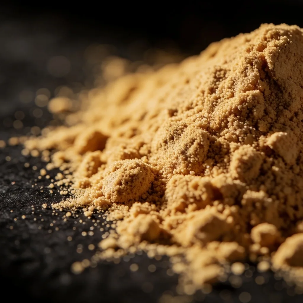 Macro photograph of a botanical root texture